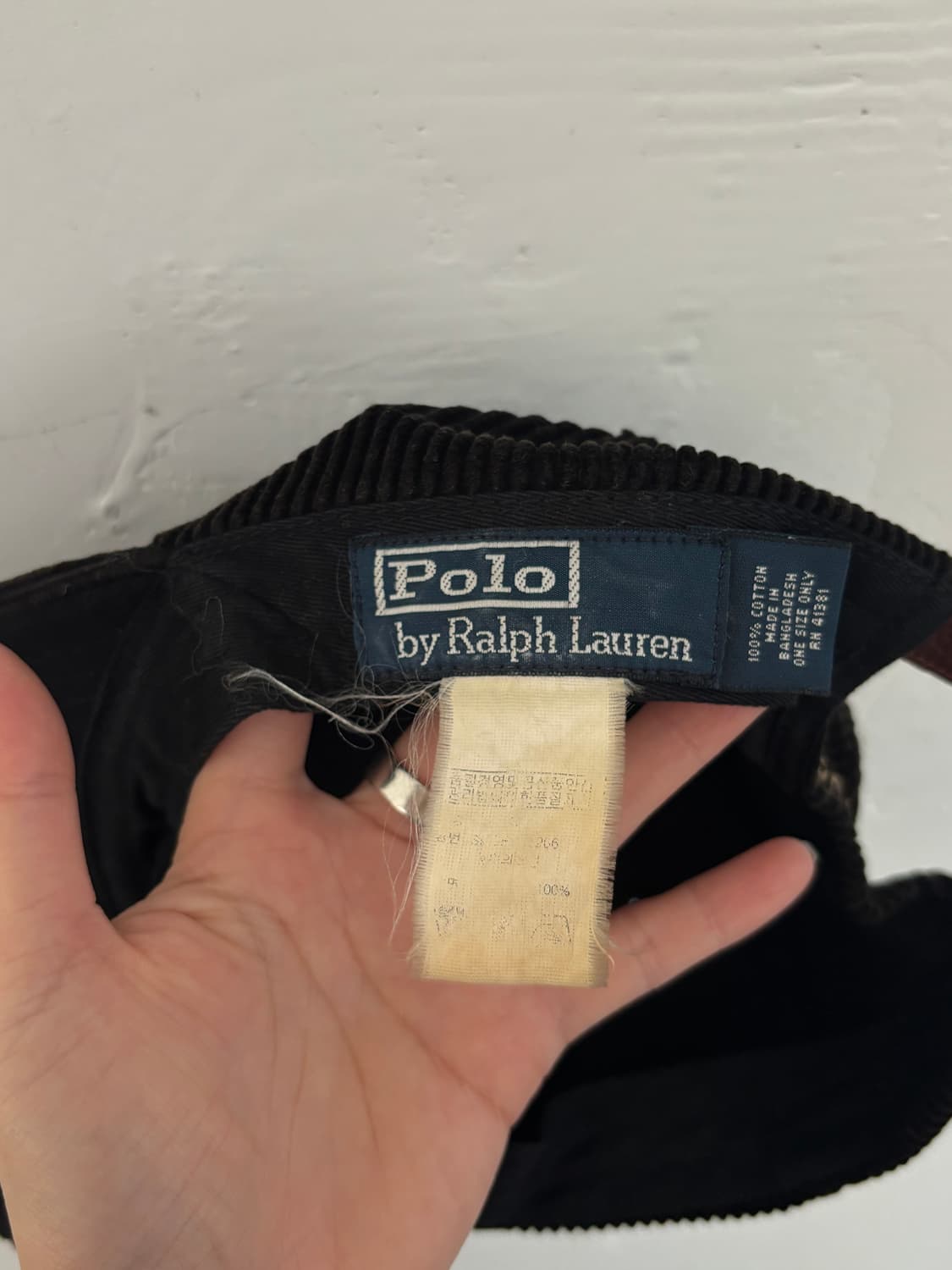 Polo 폴로 랄프로렌 코듀로이 볼캡 상품이미지5