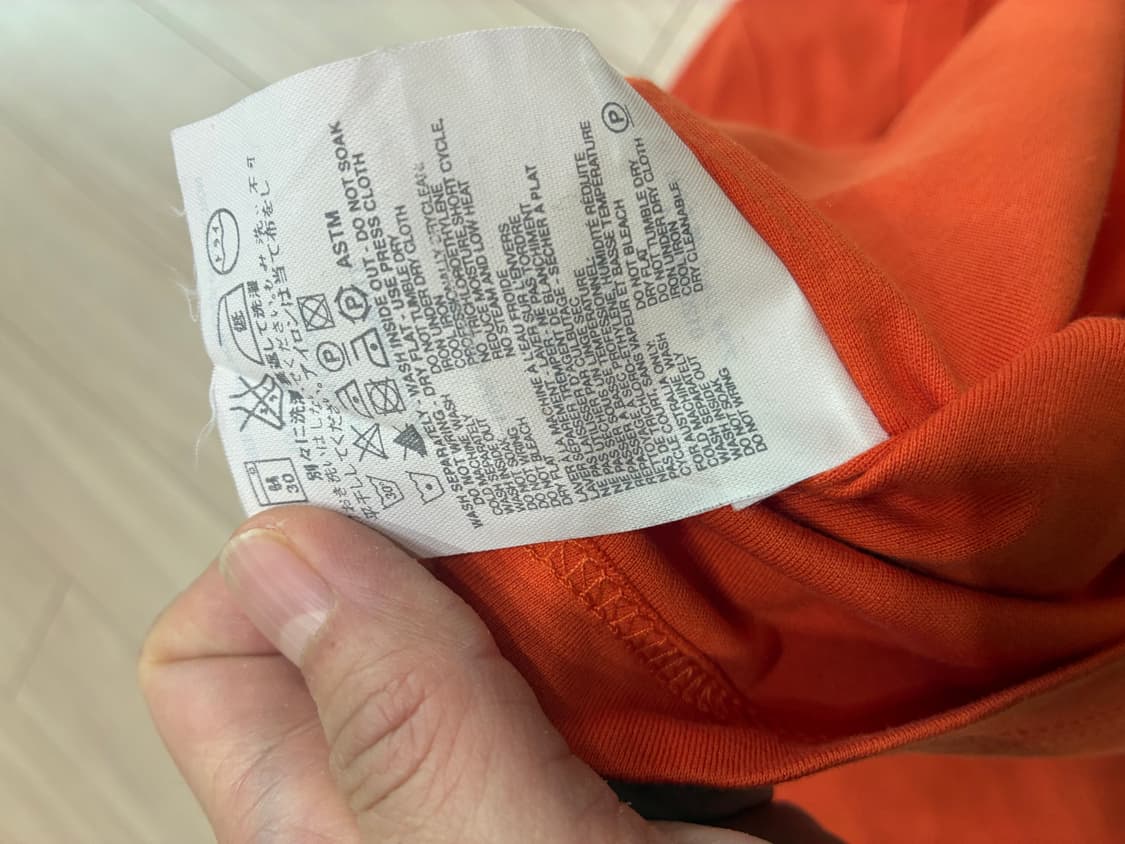 [정품] Prada Sport 프라다스포츠 오렌지 롱슬리브 탑 🍊 상품이미지6