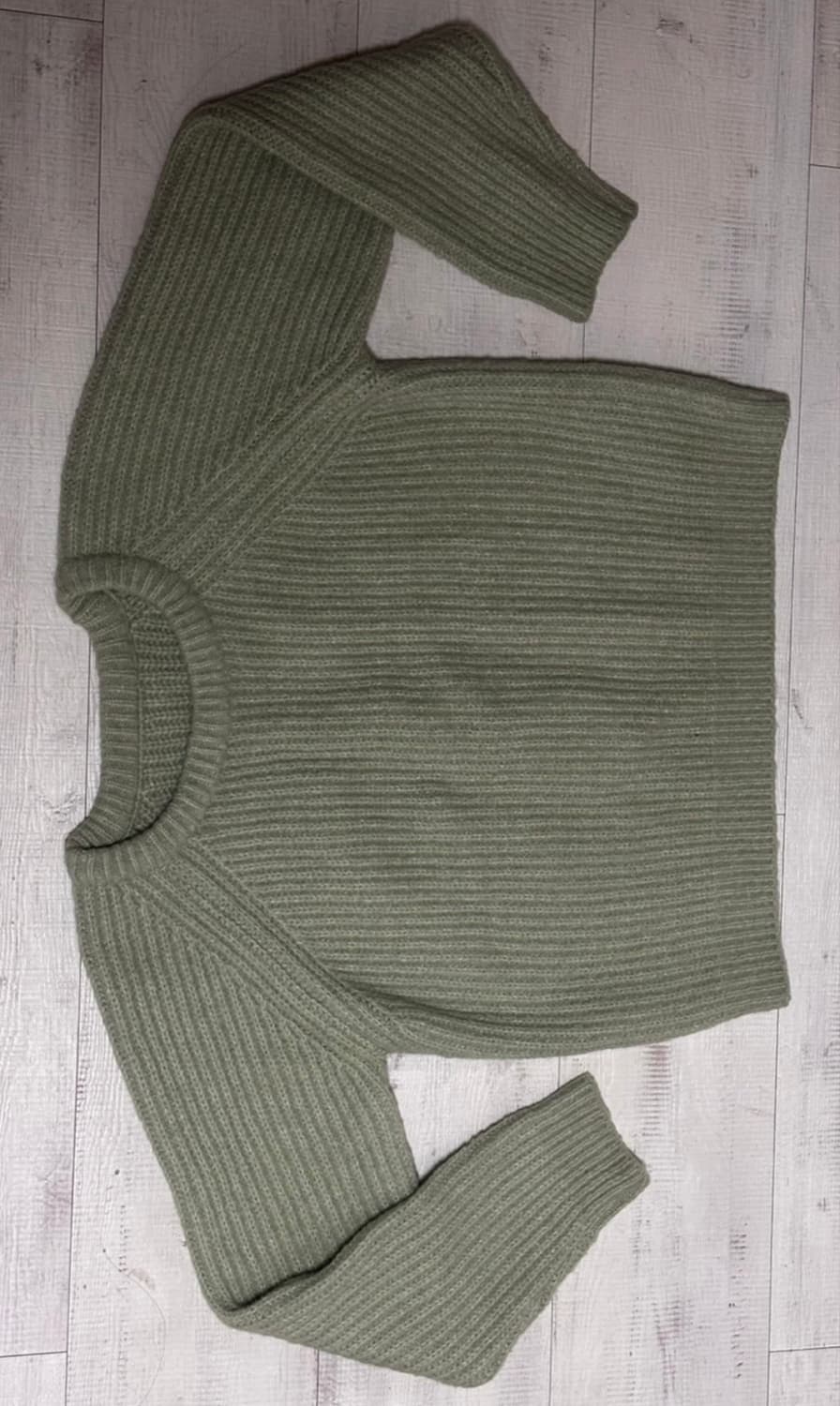 민트색 니트+ 바라클라바 세트 상품이미지2