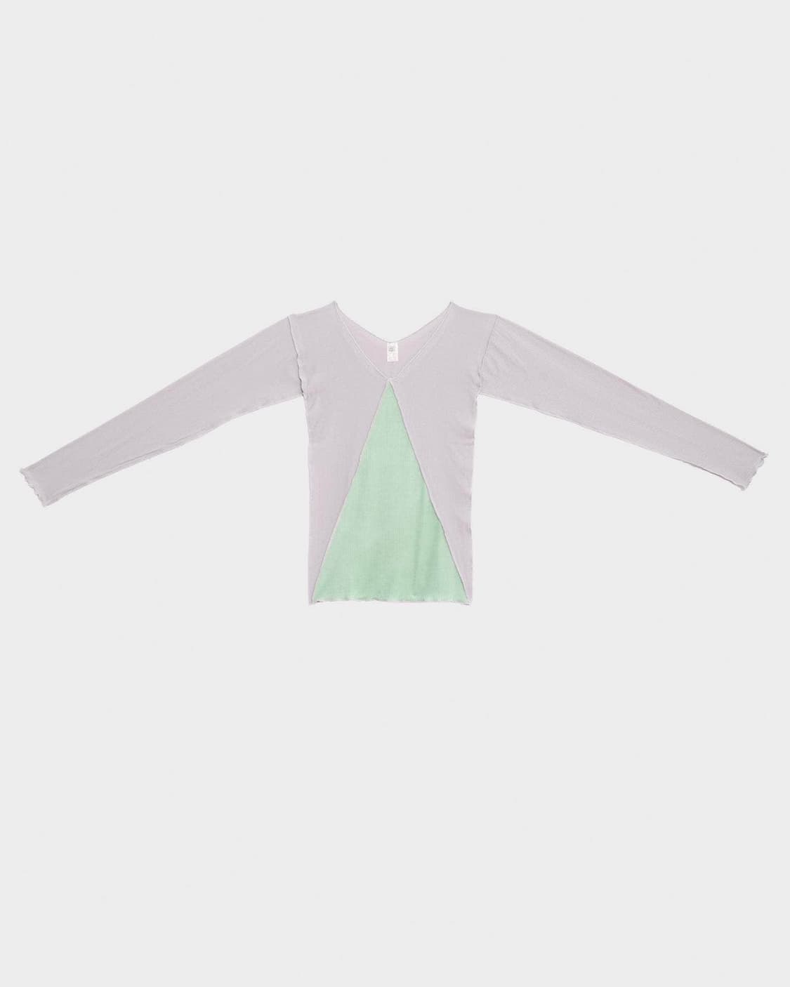 [S,M,L]베이스레인지 Phy 롱 슬리브리스 탑/벌비 퍼플 상품이미지5