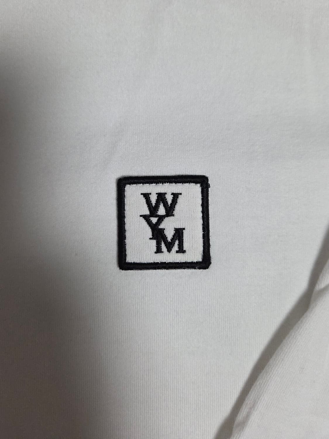 [100] 우영미 백로고 롱슬리브 화이트 신형 상품이미지2