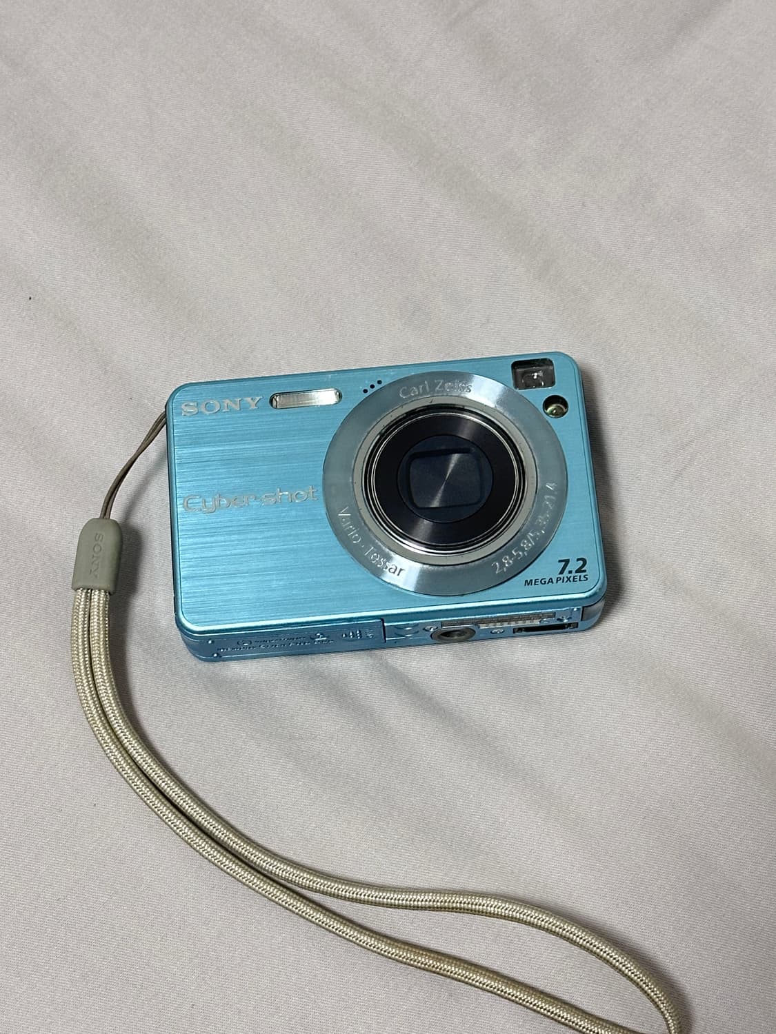 소니 사이버샷 w120 블루 디지털카메라 상품이미지1
