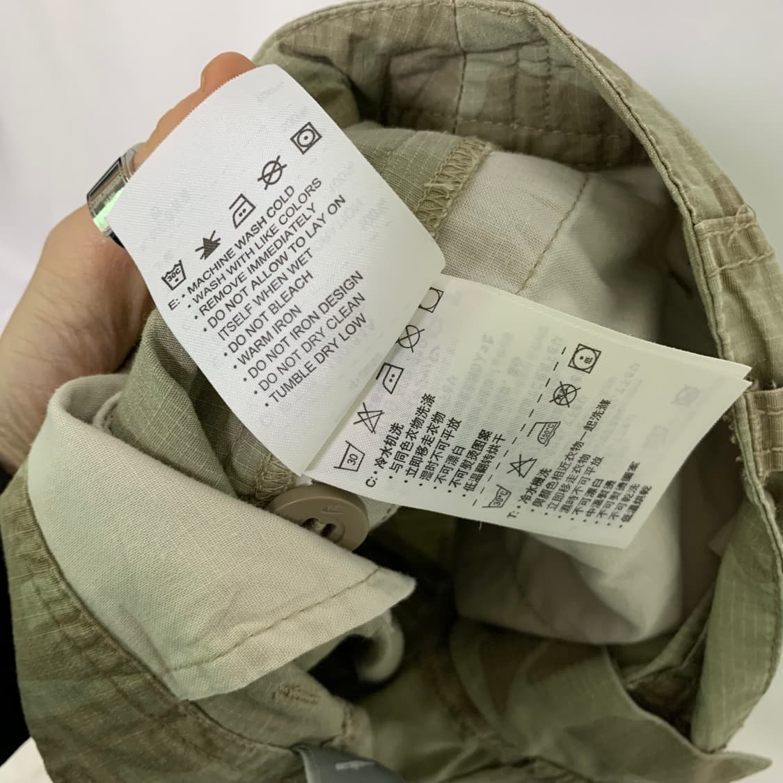 나이키 빈티지 카모 패턴 카고 반바지 36인치 상품이미지7