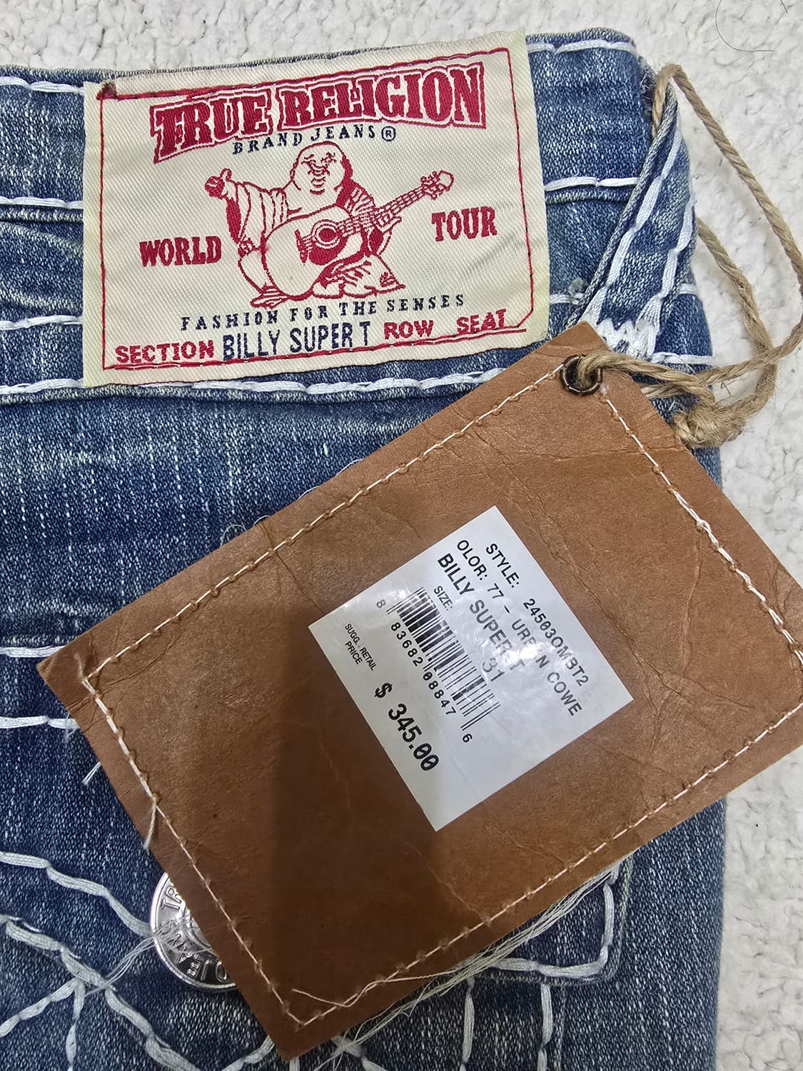 True Religion Billy Super T 청바지 31 상품이미지6