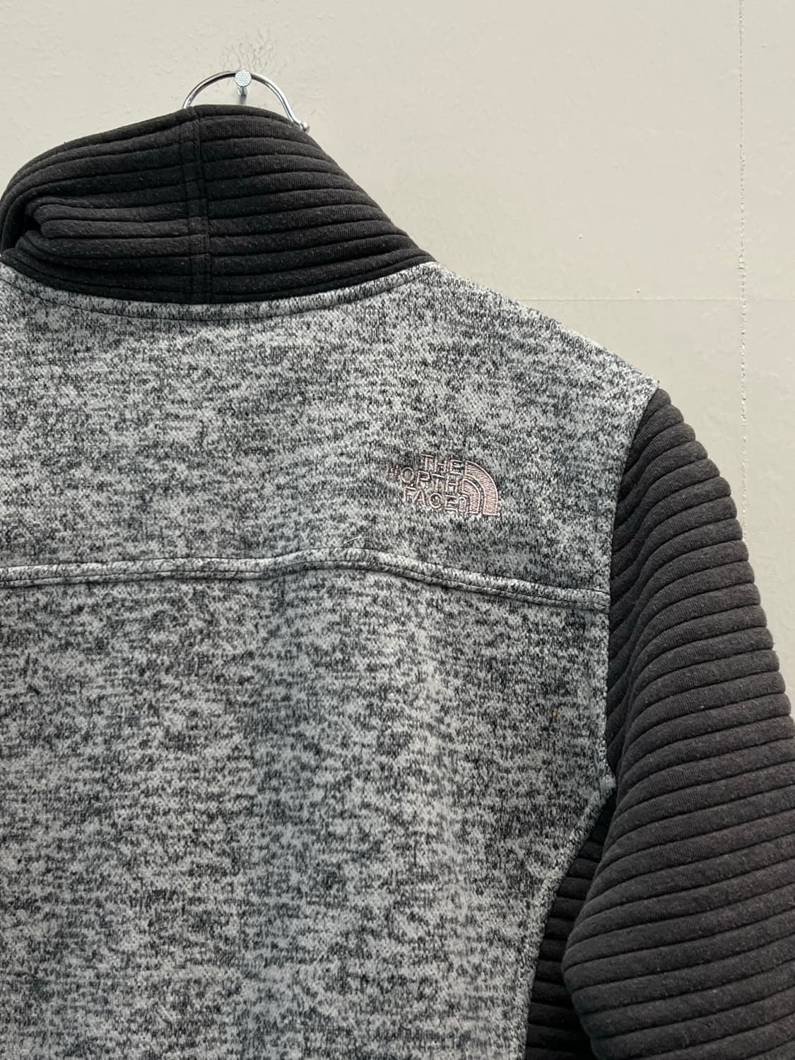 노스페이스 우먼스 플리스 집업 그레이/차콜  상품이미지6
