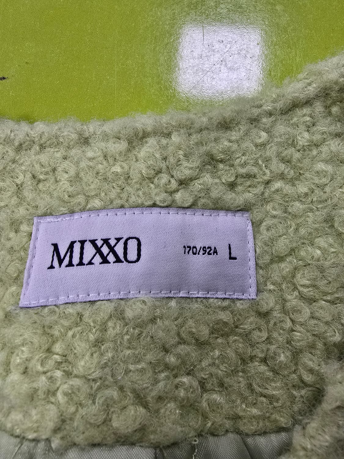 믹소 크롭 뽀글이 자켓 L (1208) 상품이미지3