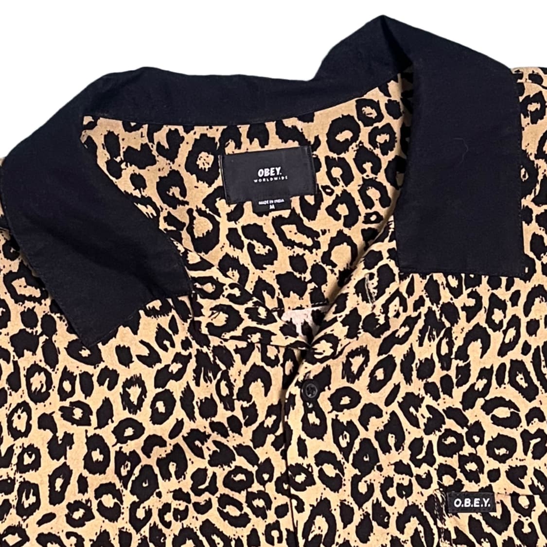 오베이 호피 셔츠 m 상품이미지1