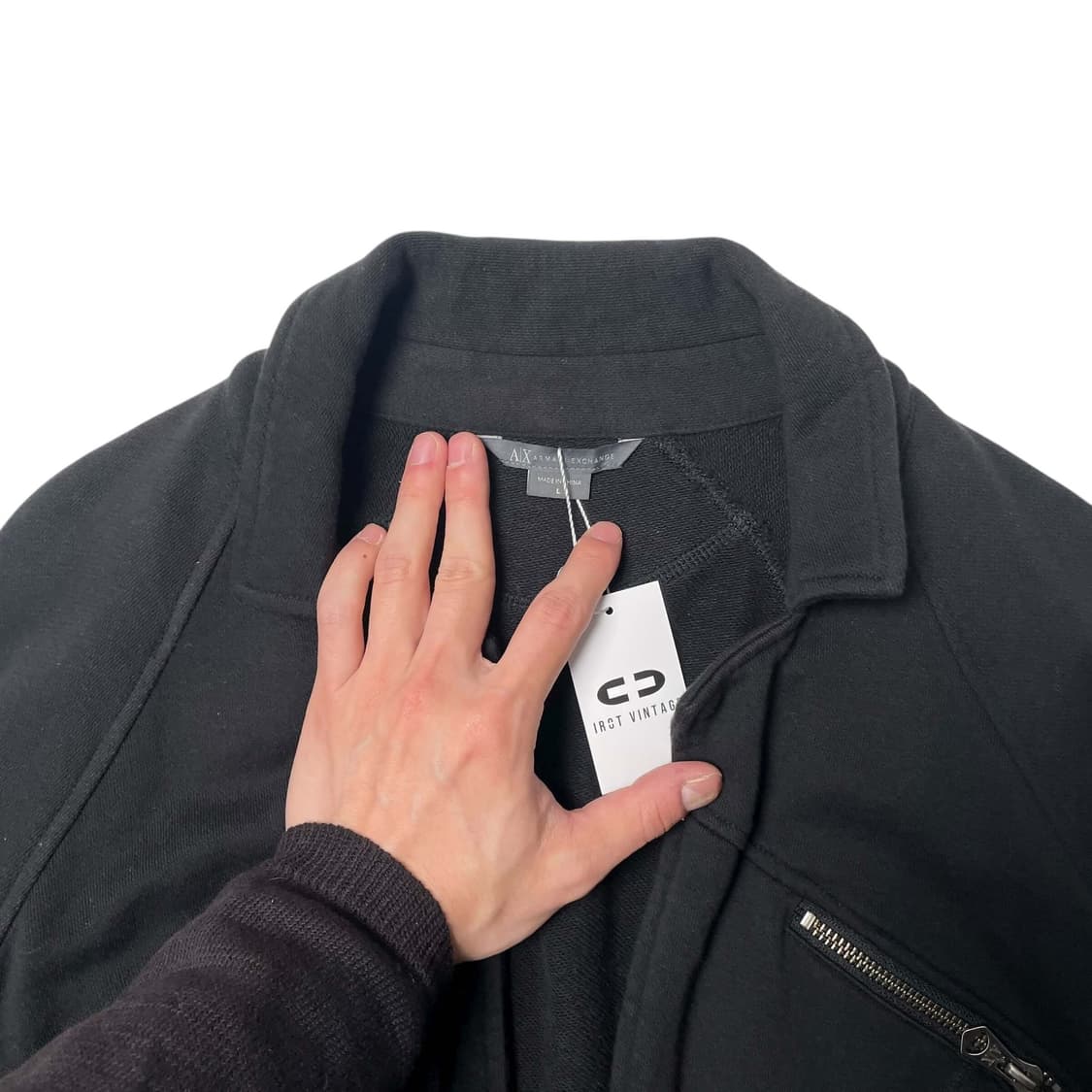 Armani exchange 져지 코듀로이 집업 자켓 상품이미지7