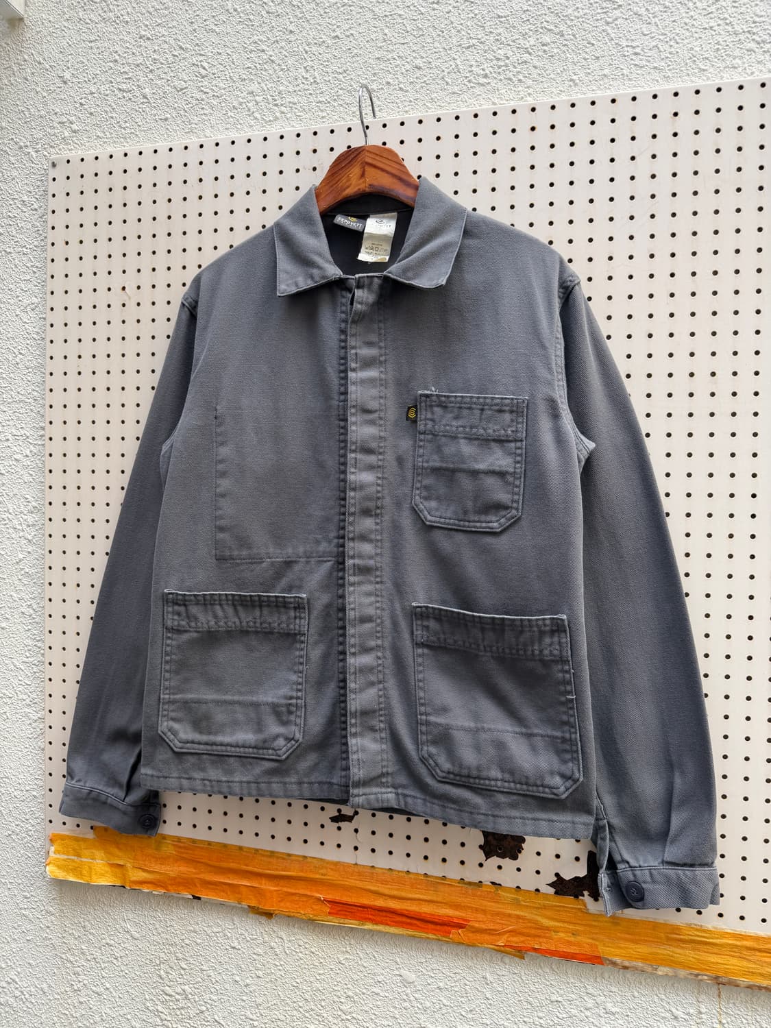 1990s CEPOVETT FADED GREY 프렌치워크자켓 상품이미지4