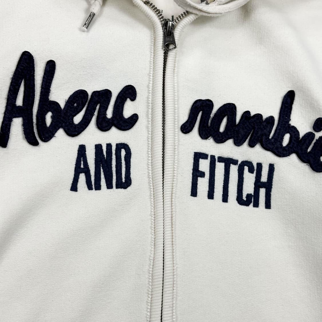 아베크롬비 og y2k 여성 후드집업 아이보리 화이트 여성L 상품이미지4