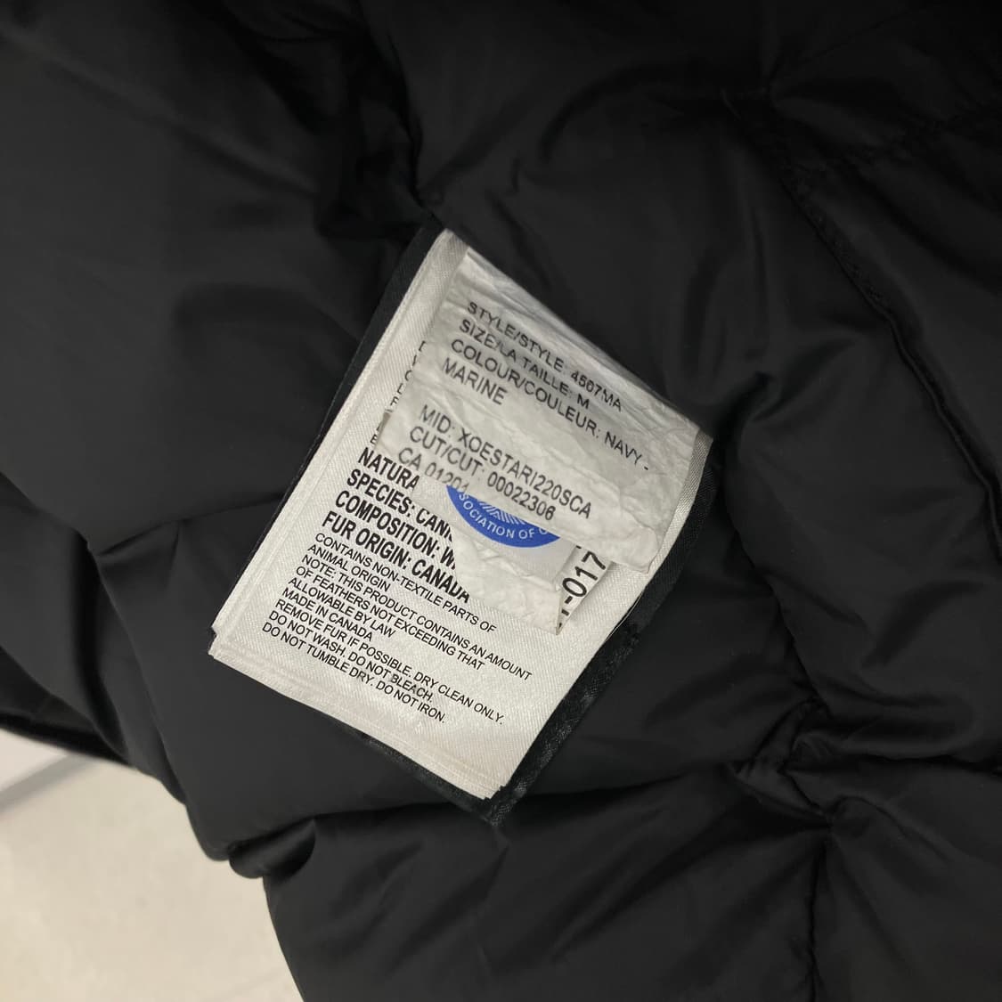 캐나다구스 네이비 익스페디션 패딩 파카 M 상품이미지8