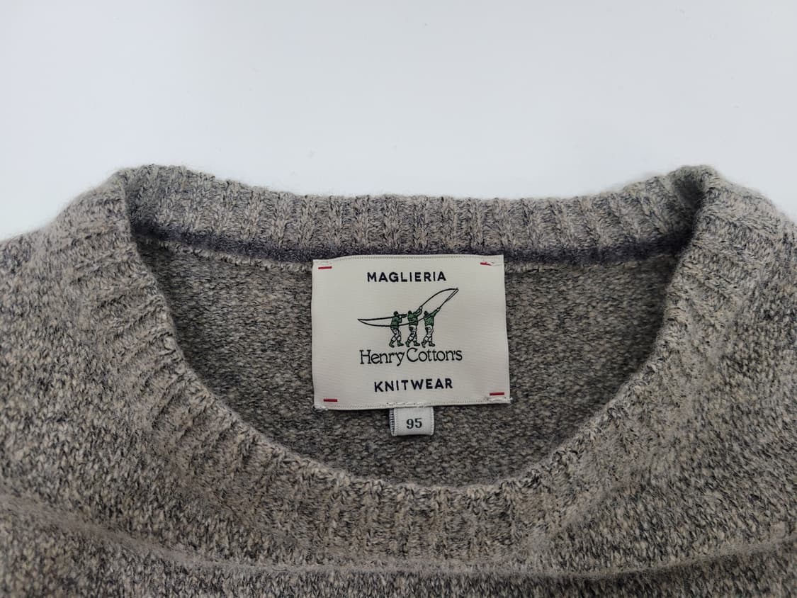 Henry Cottons 20FW 헨리코튼 풀오버 울 니트 / 남 95
 상품이미지7