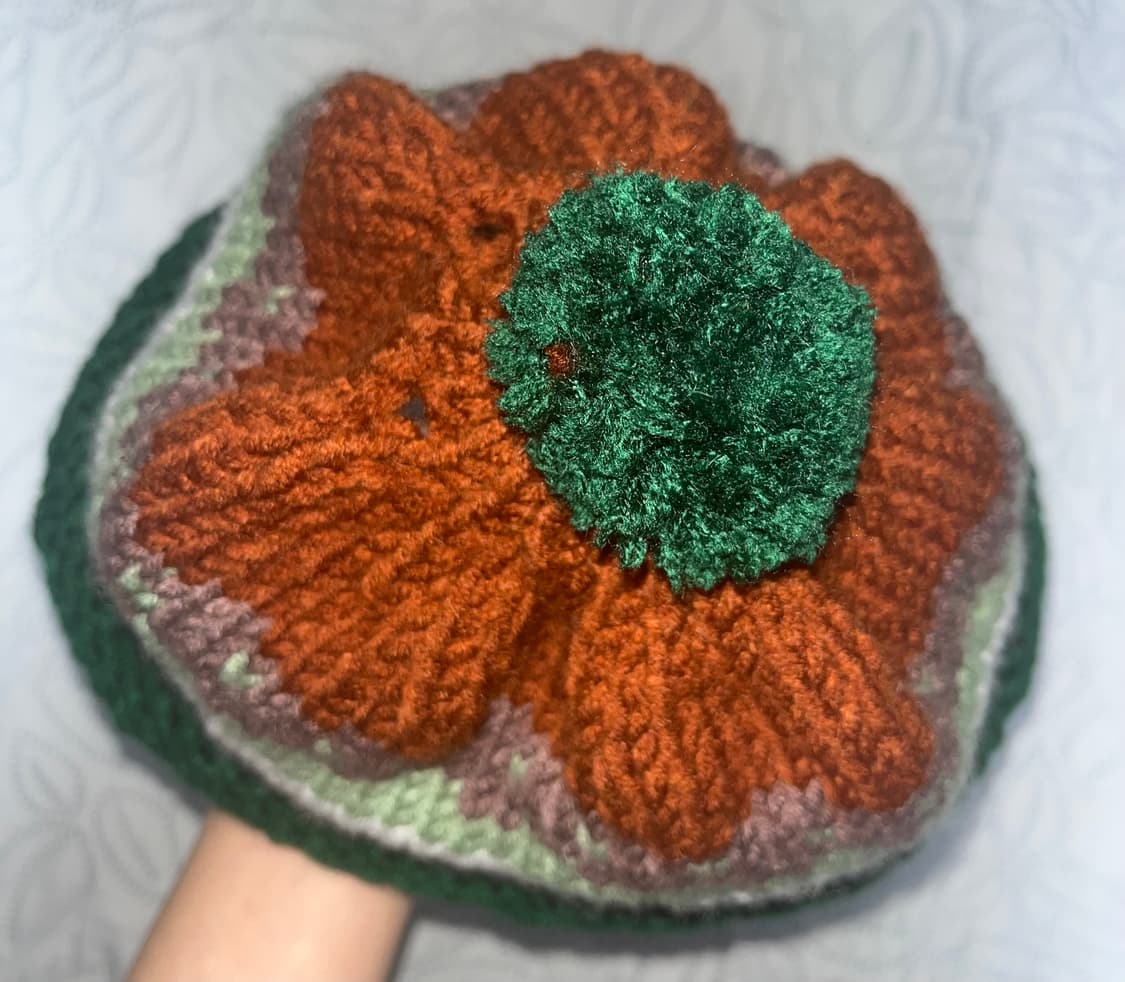 핸드메이드 뜨개 비니  상품이미지4