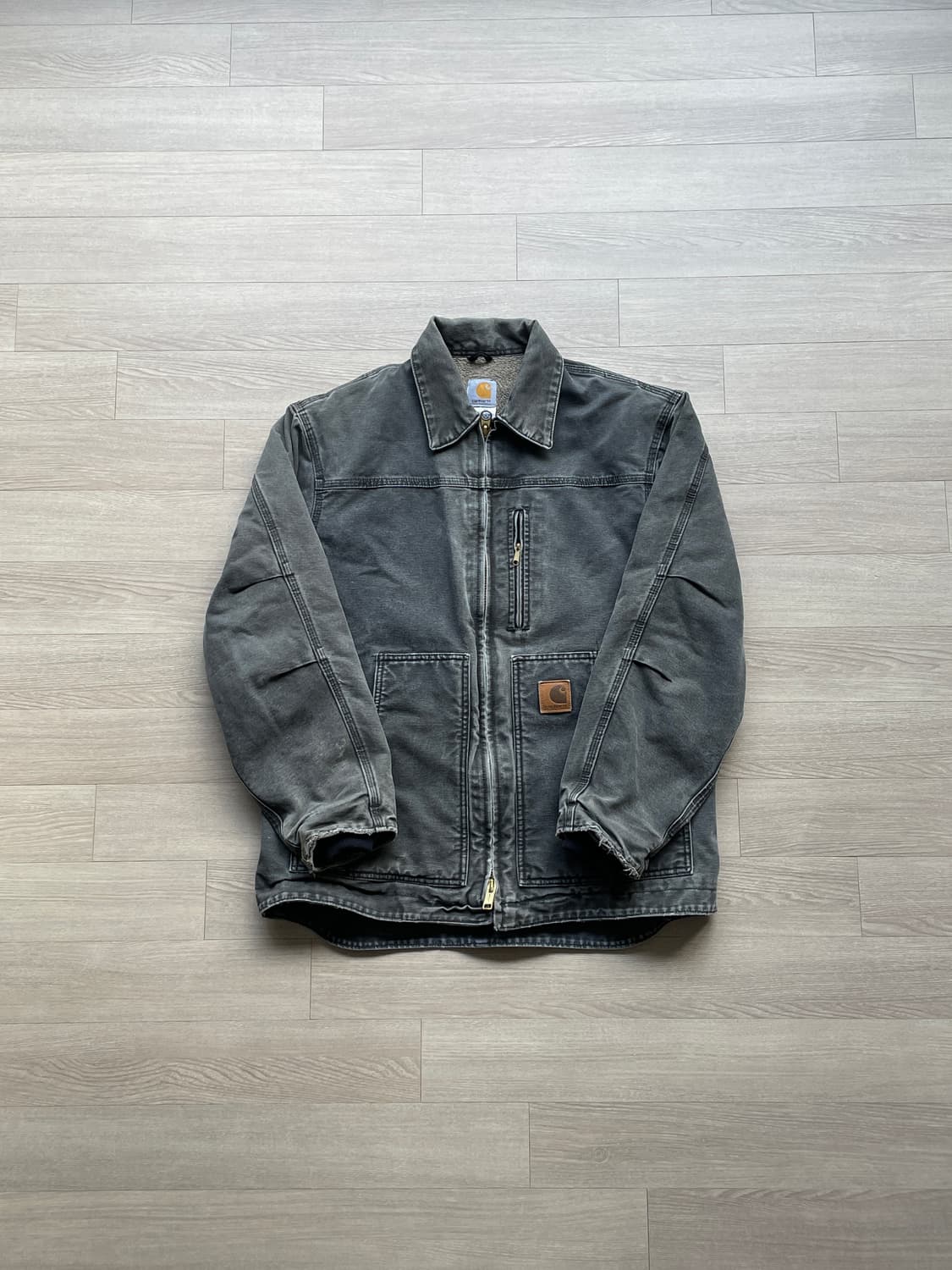 칼하트 C61 BLK 쉐르파 워크 자켓 코트 carhartt 상품이미지1