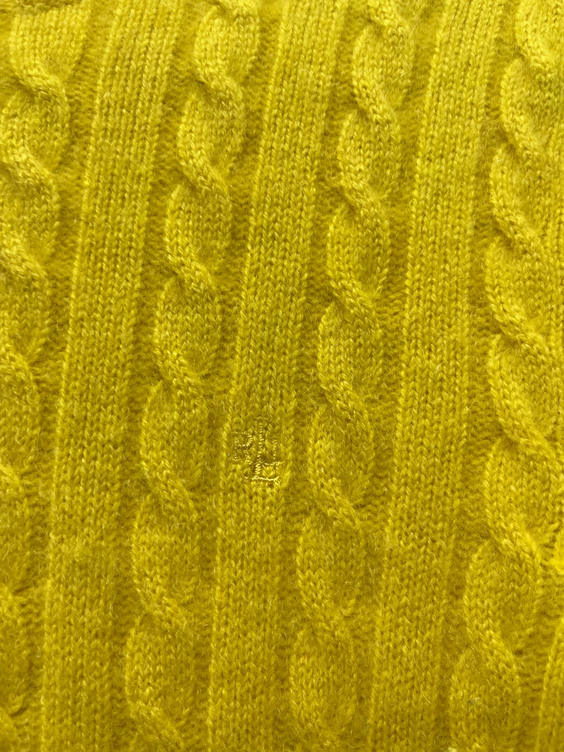 폴로 로렌랄프로렌 캐시미어100% 케이블 니트 S 상품이미지3