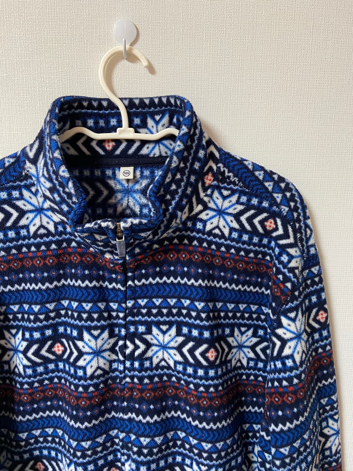 빈티지 눈꽃 고르딕 플리스 상품이미지3