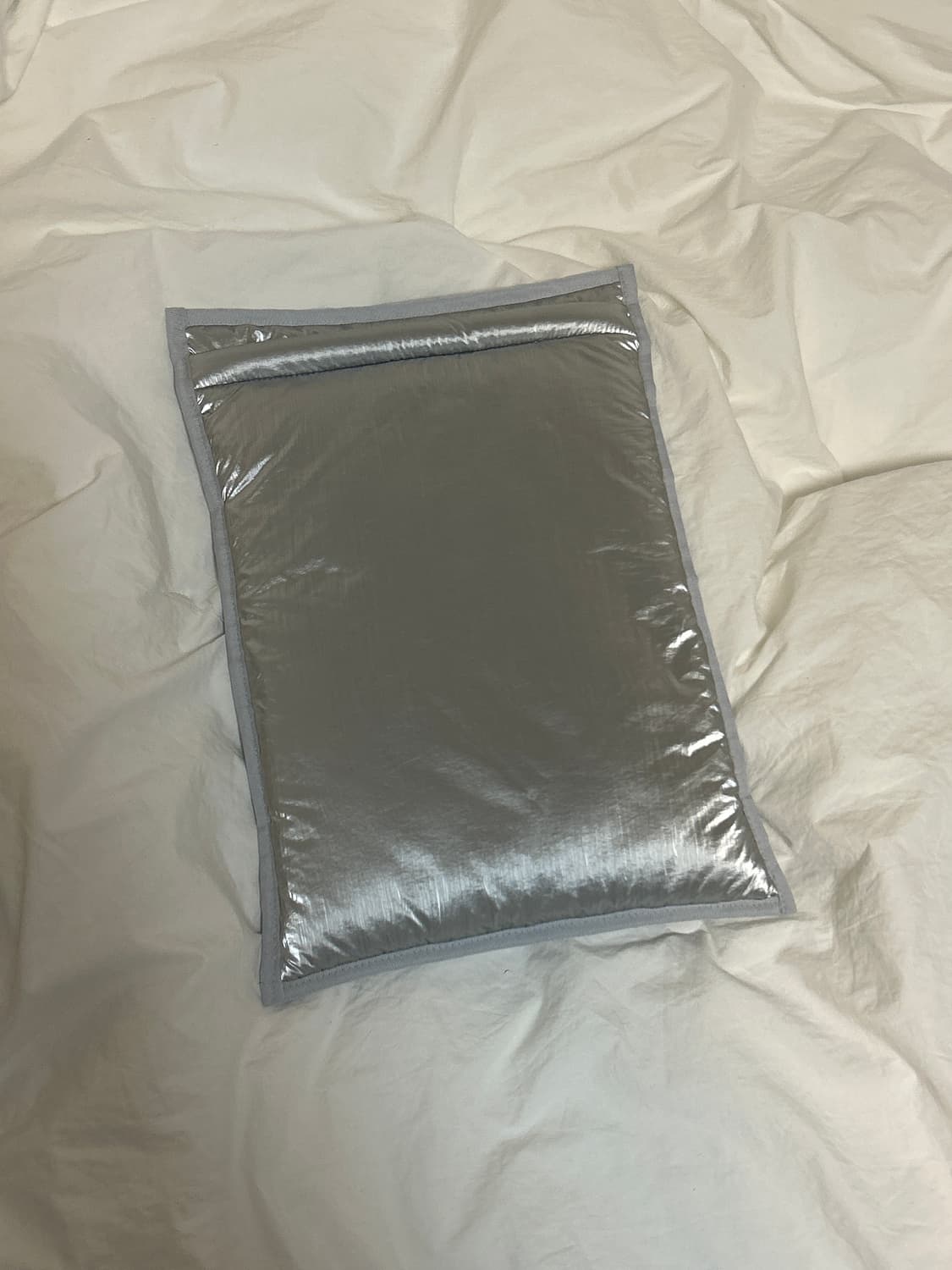 Ribbonbit pure pouch silver 상품이미지3