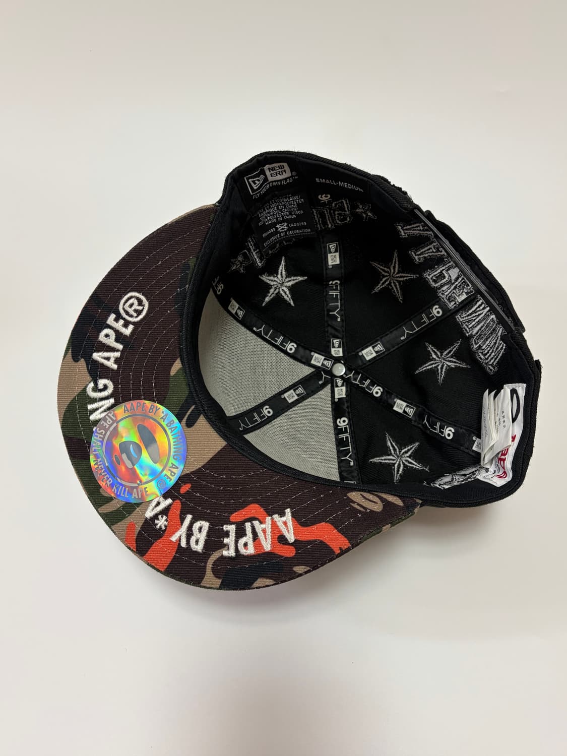 뉴에라 x 에이프Aape 서울 한정판 스냅백 상품이미지5
