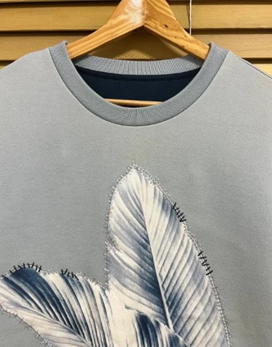 시스템 남성 인디블루 라운드맨투맨티셔츠 95 상품이미지1