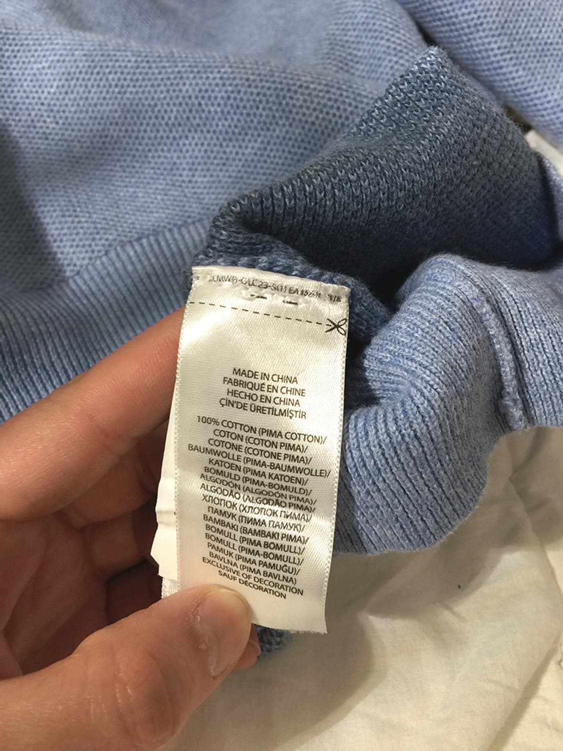 (MAN) 폴로랄프로렌 반집업니트 M 상품이미지6