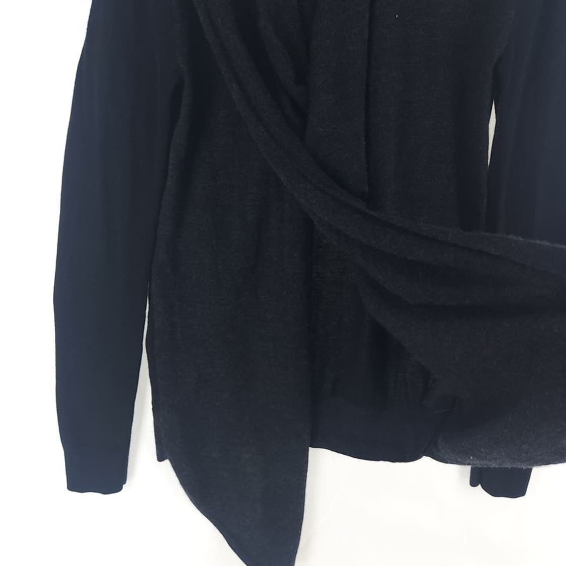 [여36]올세인츠 차콜 울 오픈 니트[Y61-024] 상품이미지4