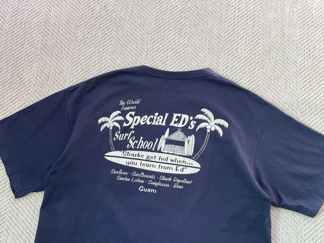 Anvil 앤빌 네이비 페이딩 반팔티셔츠  상품이미지2