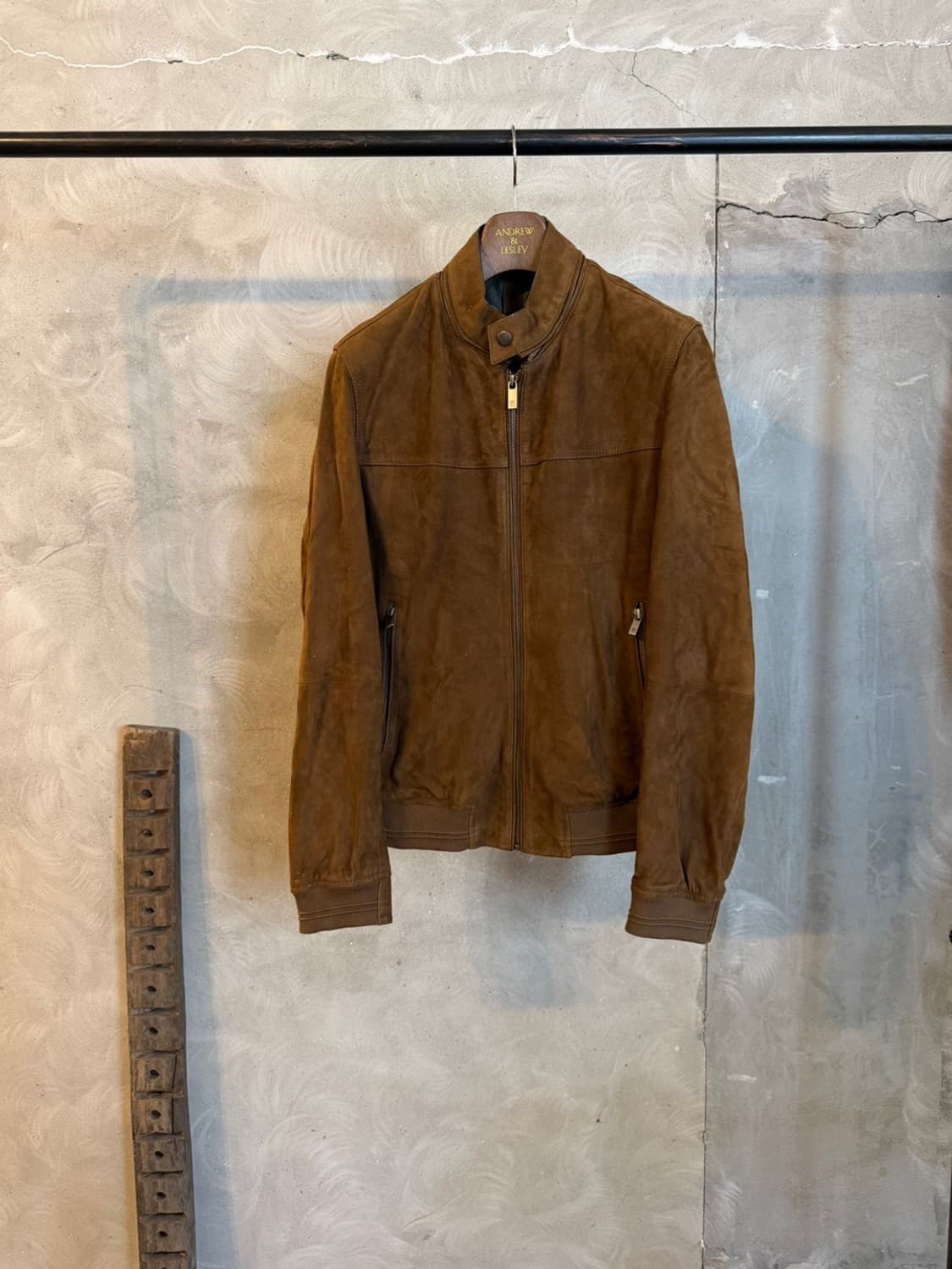 마시모두티 스웨이드 레더 자켓 100 상품이미지1