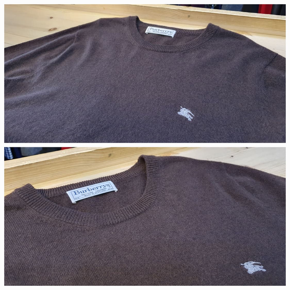 105.버버리 캐시미어 니트(공용) 상품이미지4