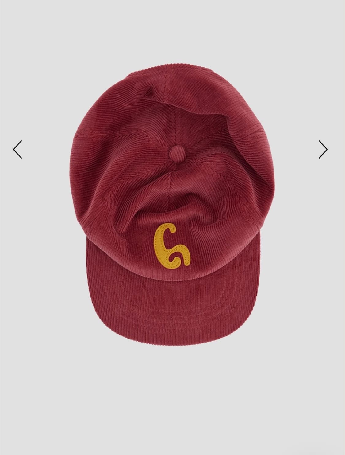 1011갤러리 코듀로이 캡 상품이미지3