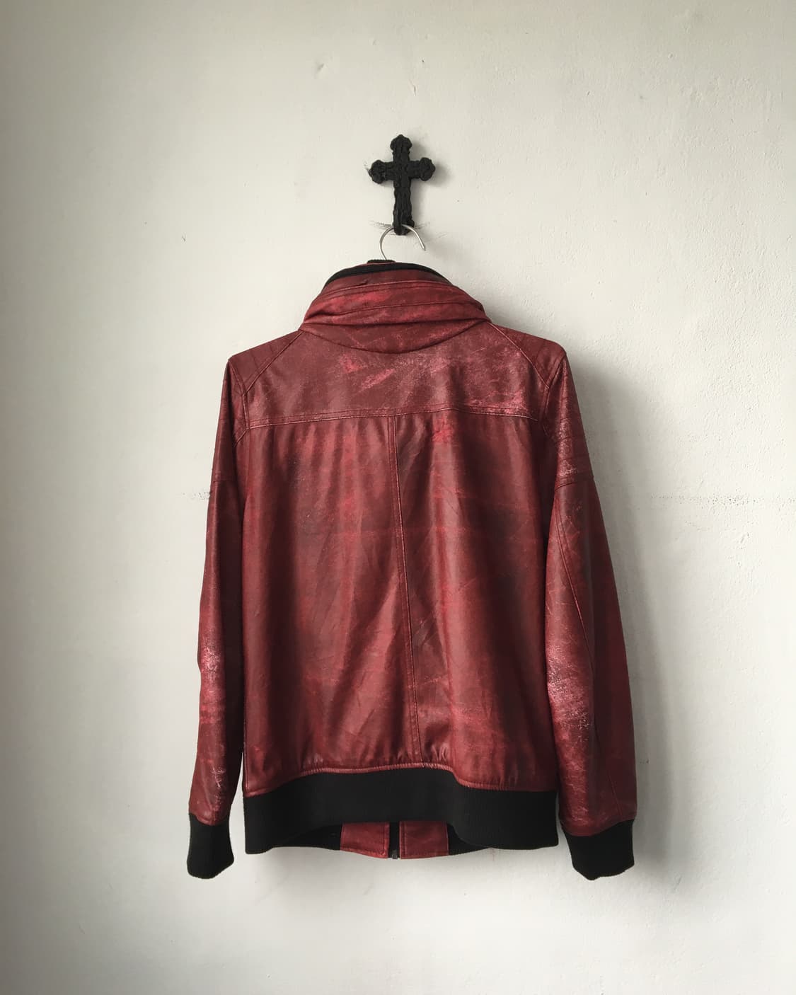 Coating high neck zip up 상품이미지2