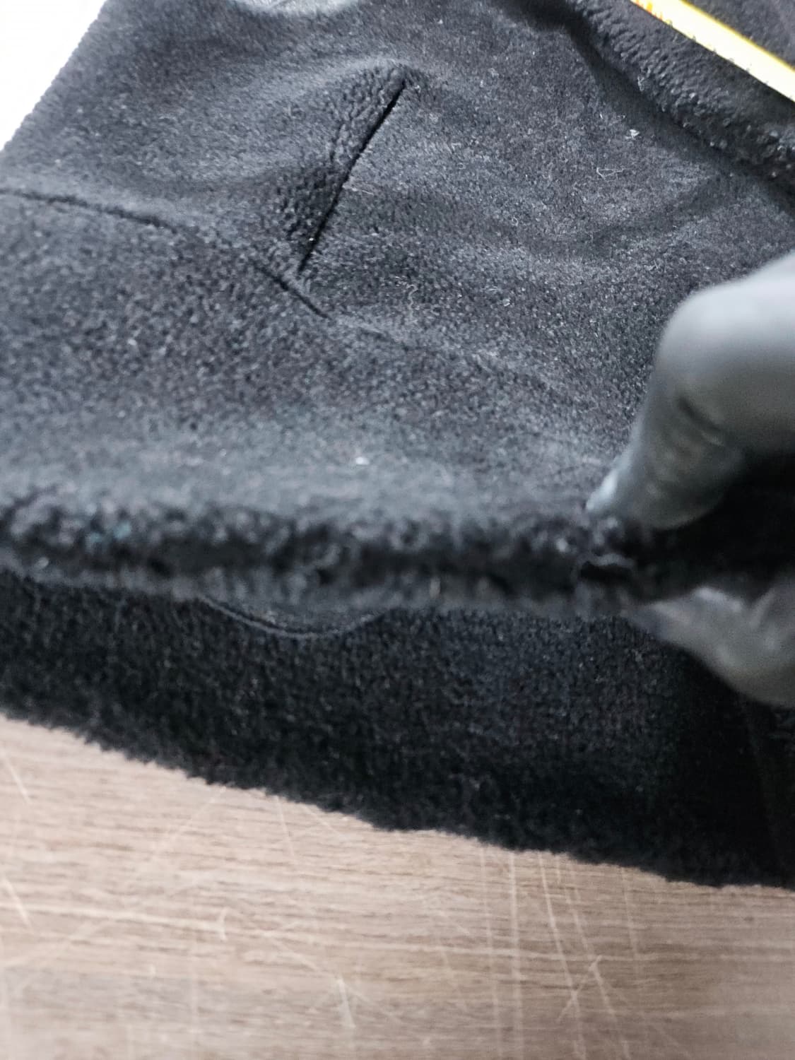 조르쥬 레쉬  블랙 무스탕 조끼 베스트  55  양면 상품이미지6