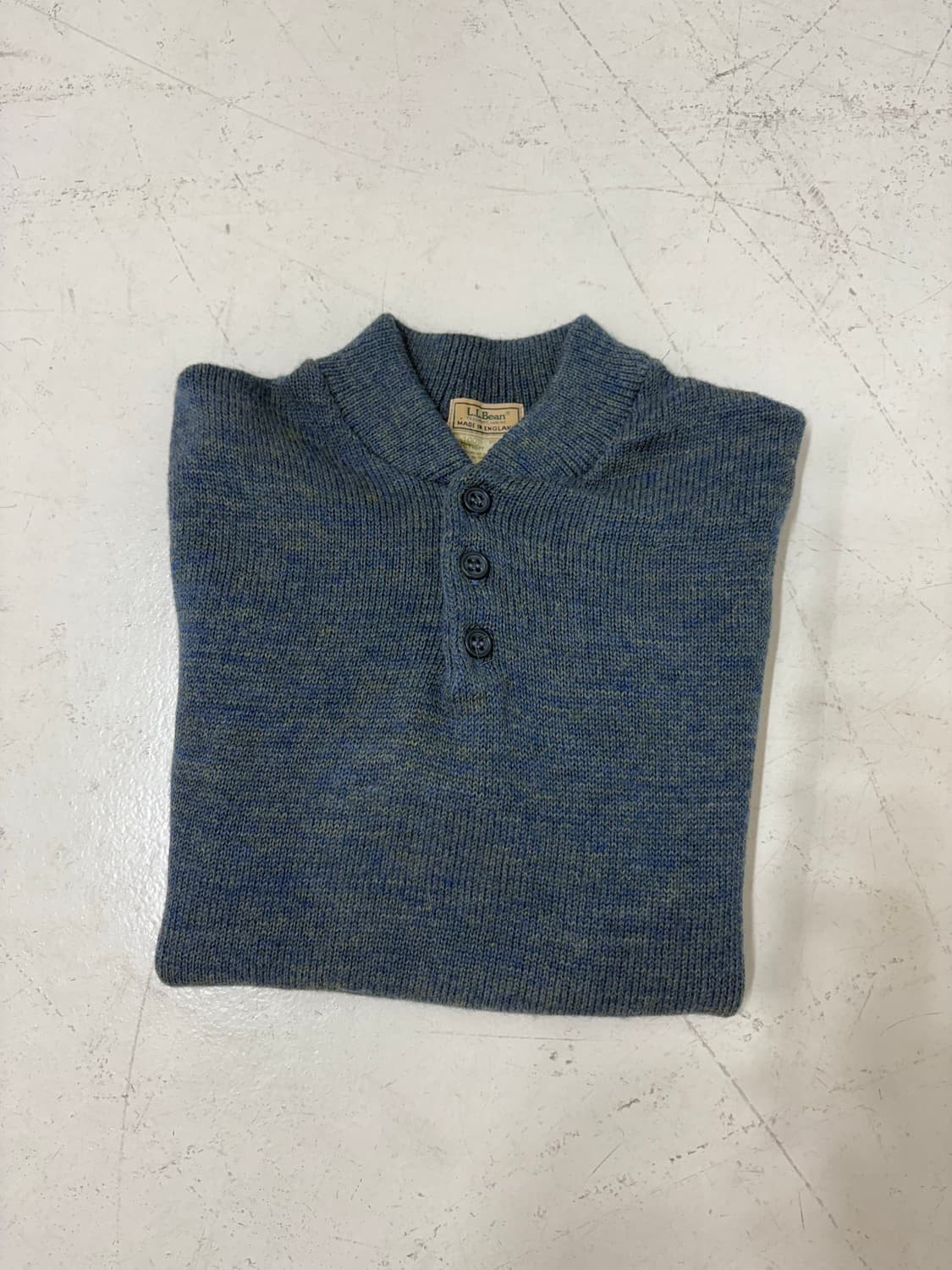 80‘s LL Bean British wool Sweater. 상품이미지8