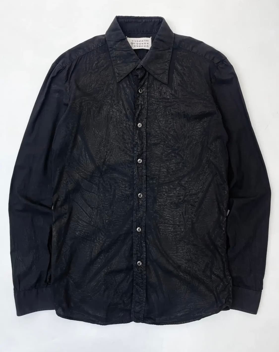 마틴 마르지엘라 왁스 오일 페이드 빈티지 셔츠 상품이미지1