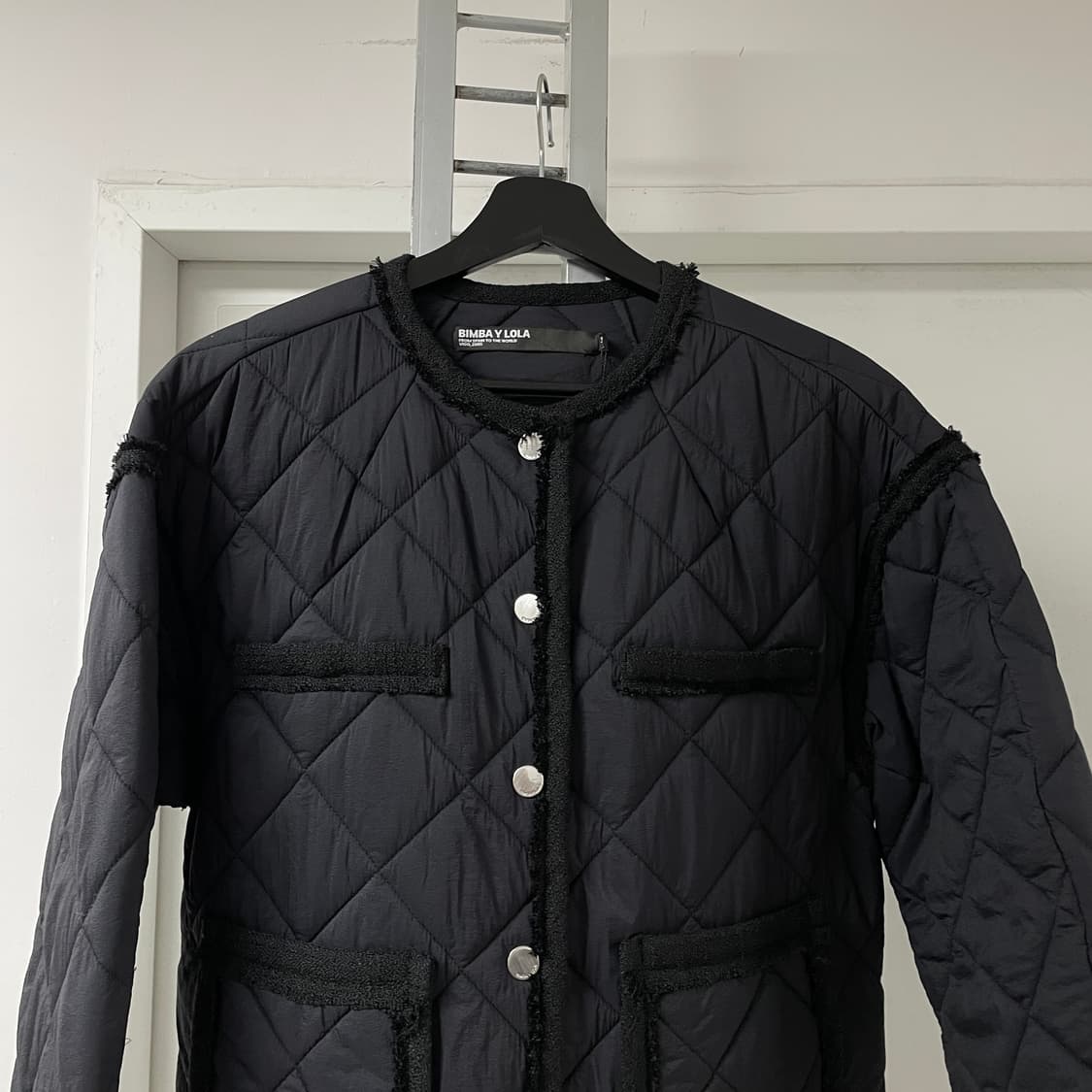 빔바이롤라 퀼팅 자켓 블랙 XS/S(W) 상품이미지2