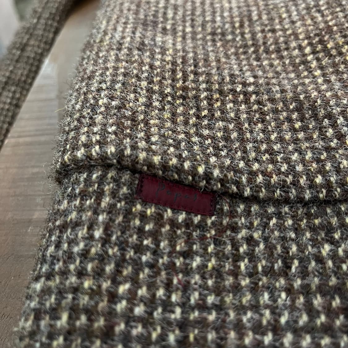 파파스 해리스 트위드 울 자켓 유니섹스 빈티지 상품이미지4