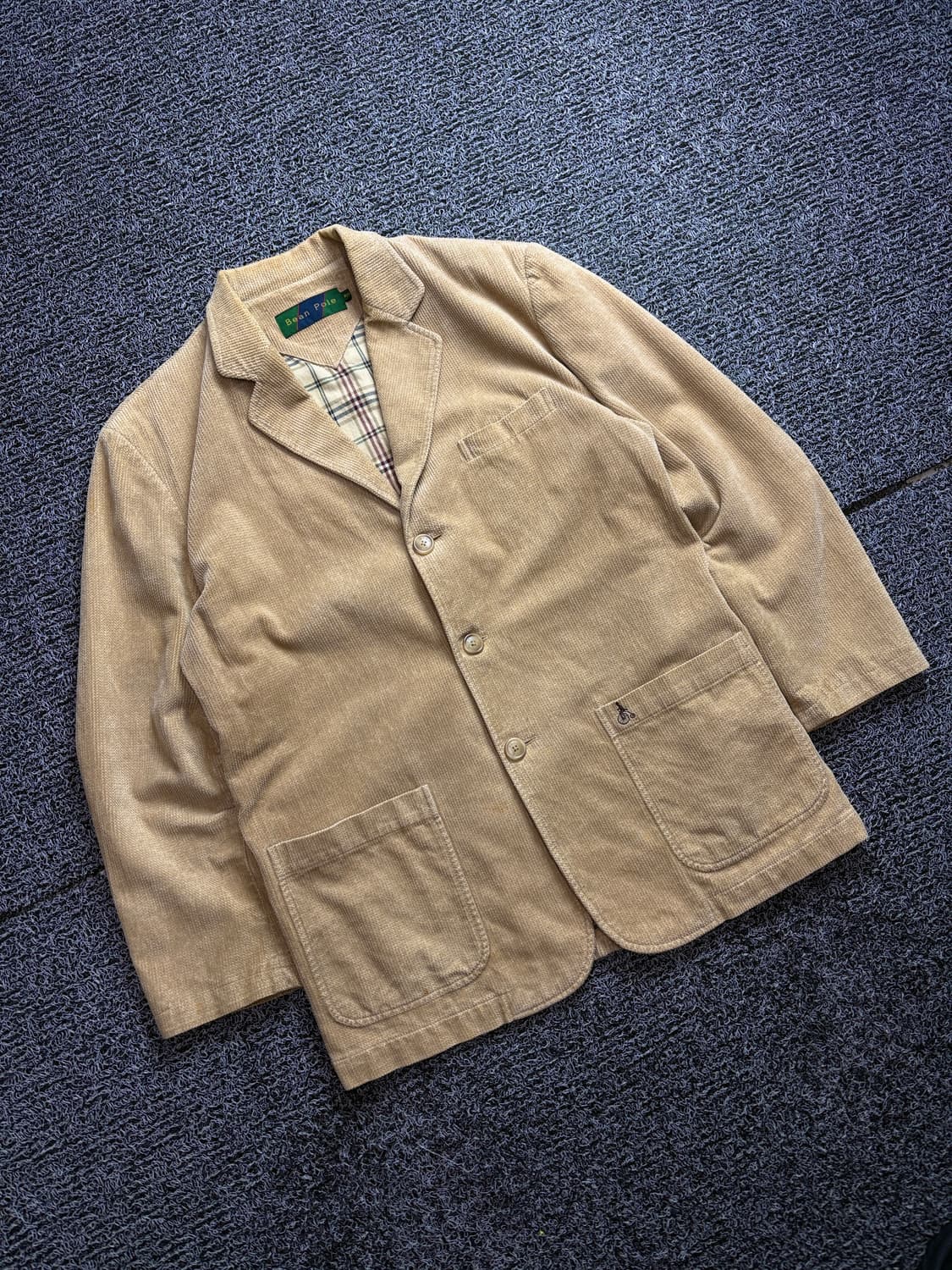 빈폴 아메카지 박시핏 코듀로이 블레이져 브라운 2566 상품이미지1