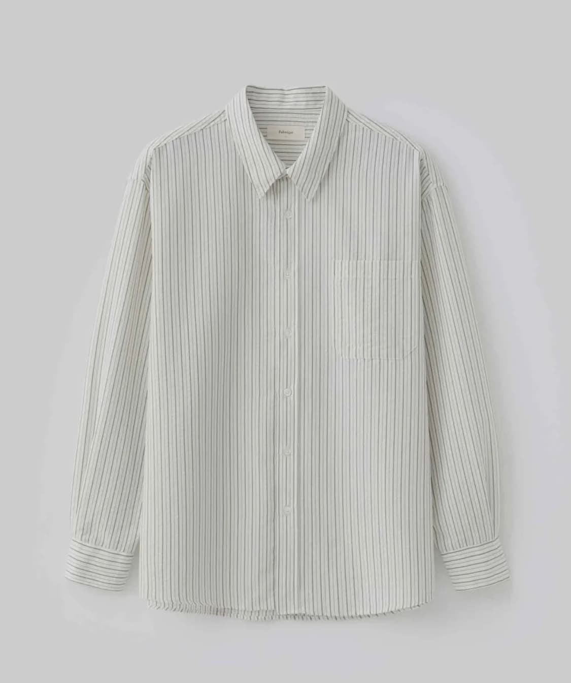 (2) 파브레가 로엔 스트라이프 셔츠 (아이보리) 상품이미지1