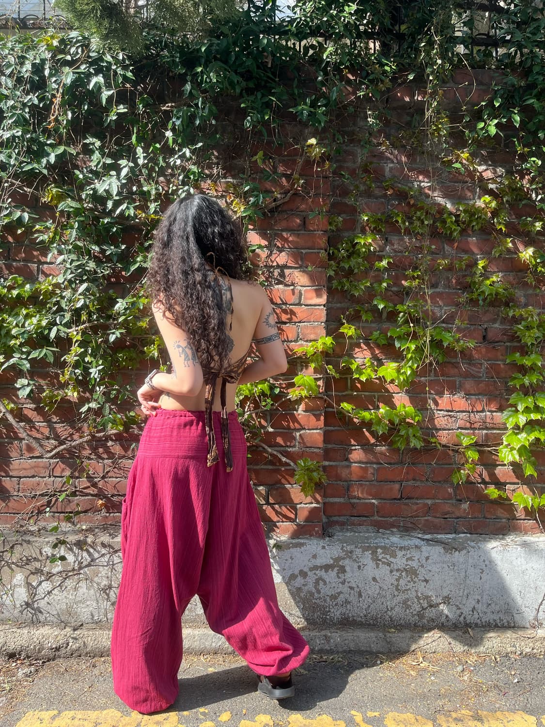 히피 와이드 사무엘 팬츠 상품이미지5