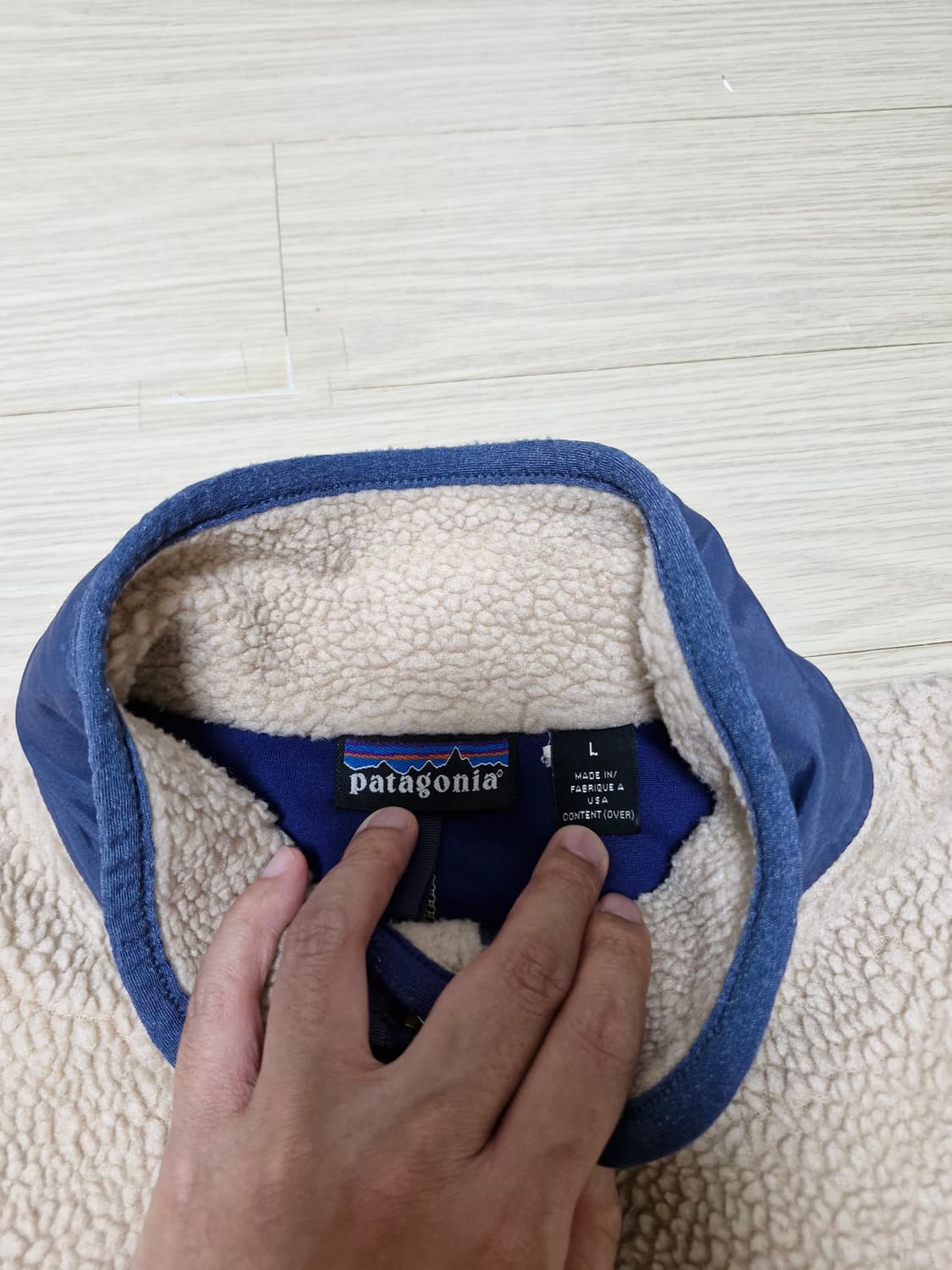 [L] 90s 파타고니아 레트로 파일 플리스자켓 made in USA 상품이미지3