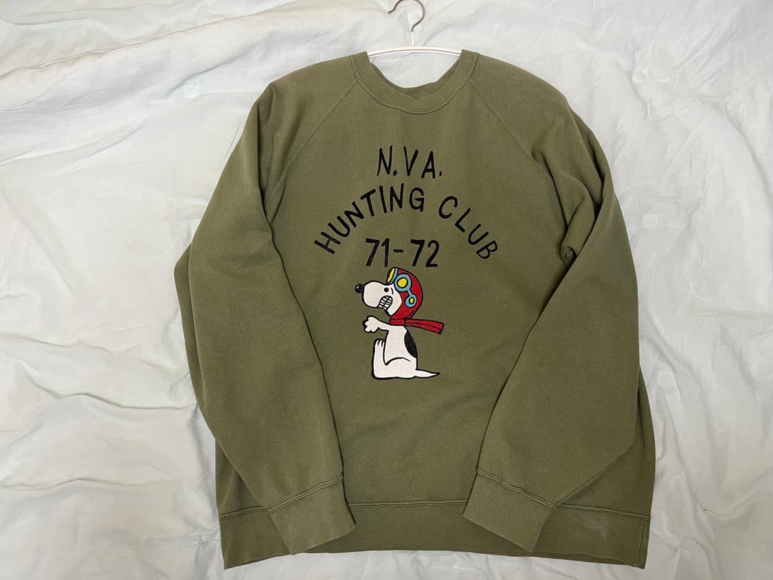 와일드동키 스누피 맨투맨 L 상품이미지1