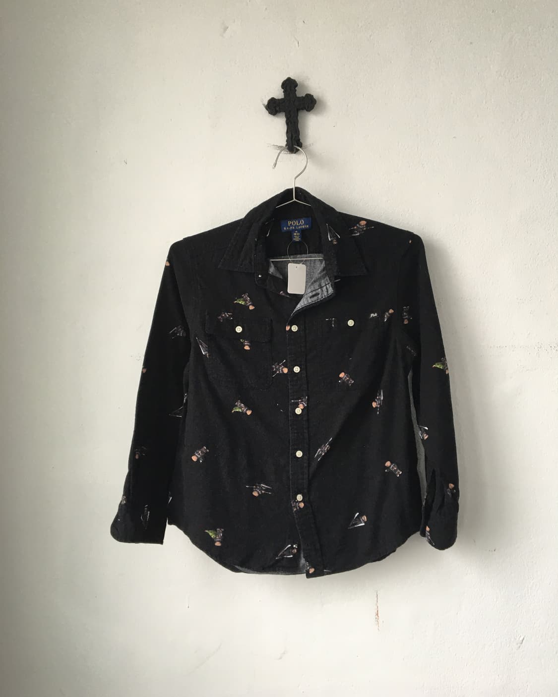 Polo bear pattern shirt 상품이미지2