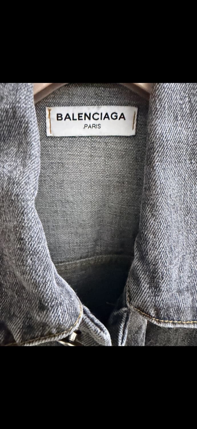 발렌시아가 흑청자켓 L 상품이미지3