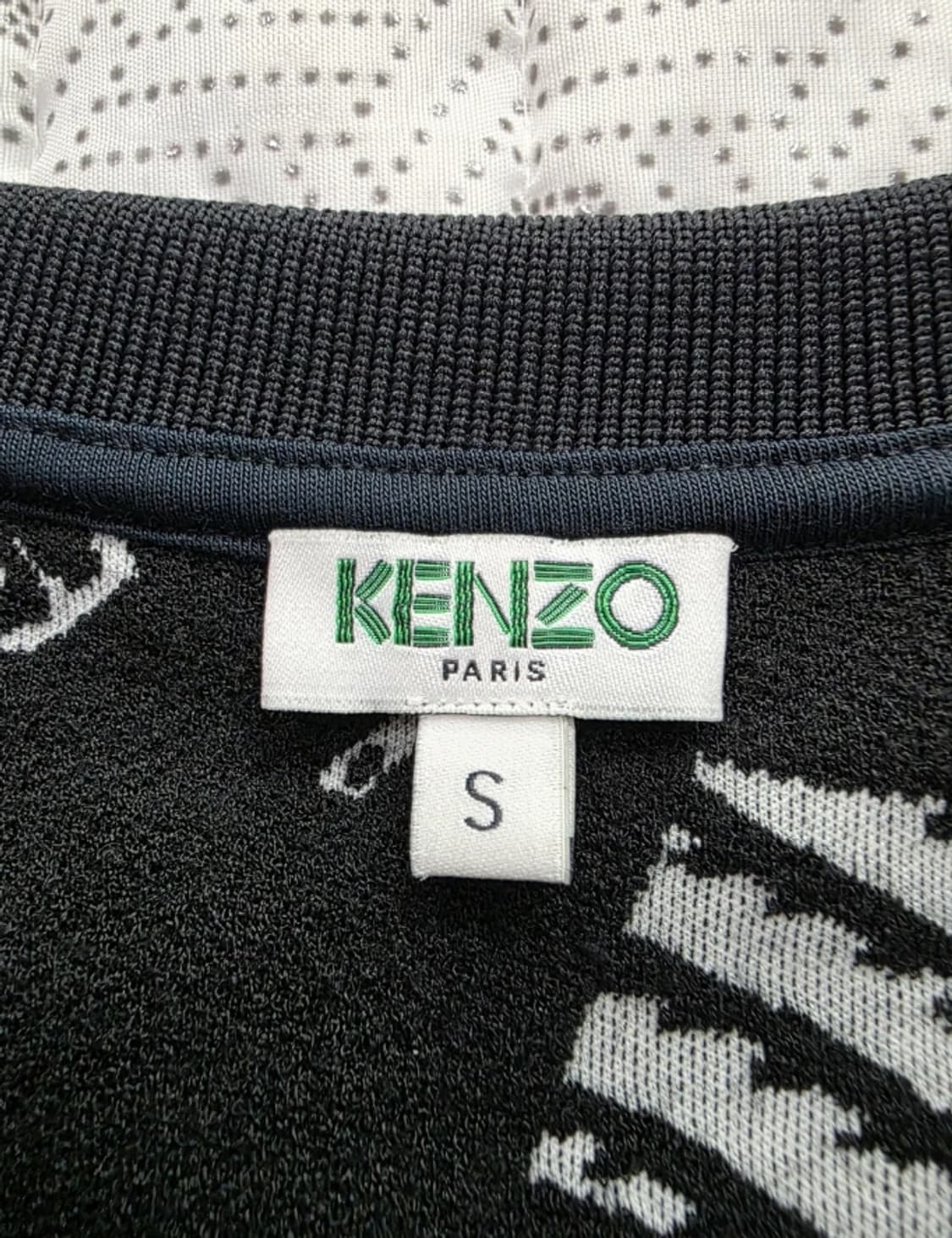 겐조 블랙 패턴 니트 맨투맨 95 상품이미지6