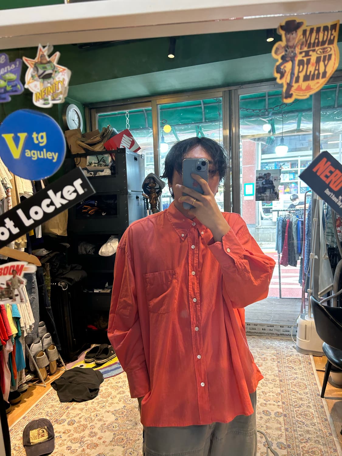 오라리 버라우드BD셔츠 48size 상품이미지8