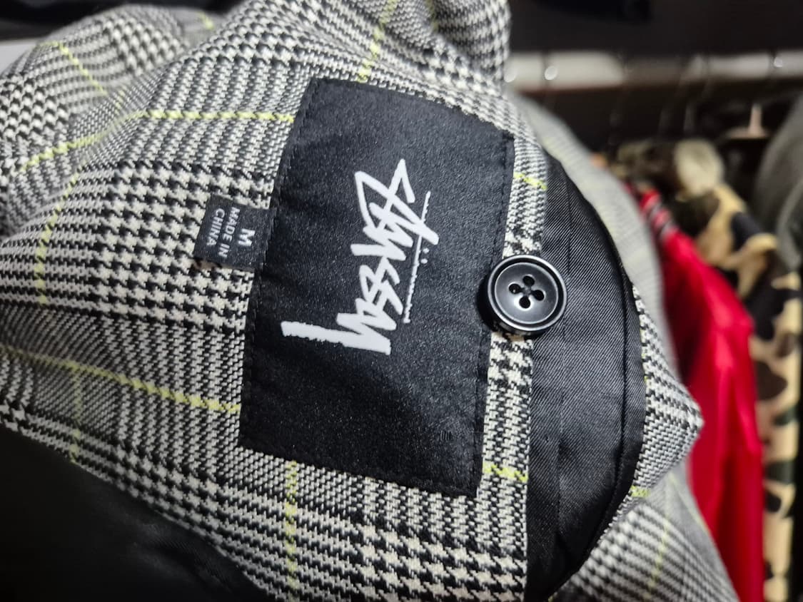 (희귀)스투시 플레이드 스포츠 블레이저 m 정품 상품이미지2