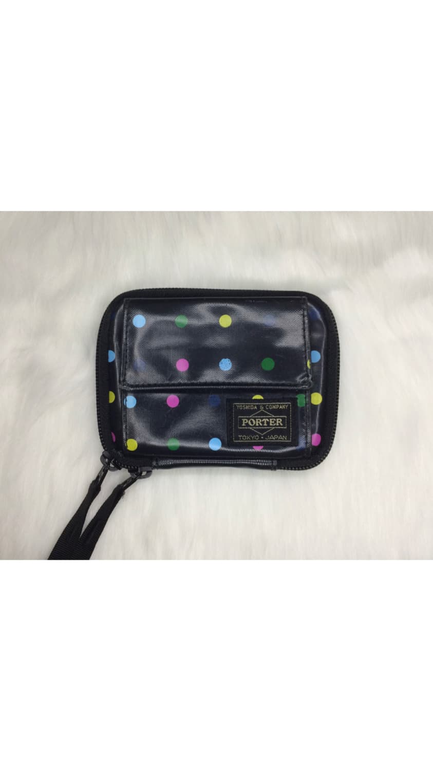 Porter 포터 컬러풀 도트 땡땡이 지갑 상품이미지2