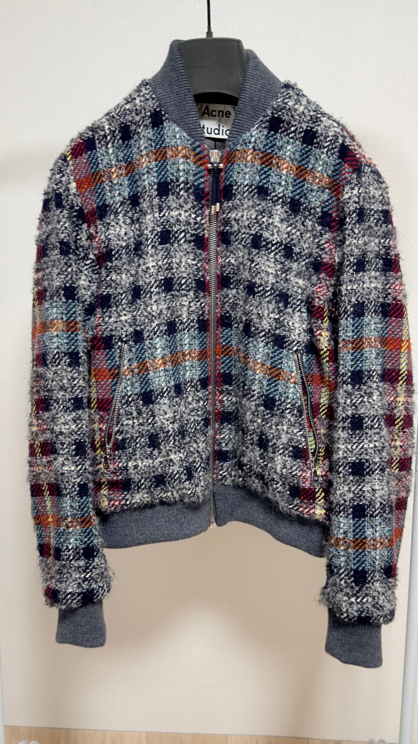 아크네스튜디오 아즈라 체크 봄버 상품이미지1