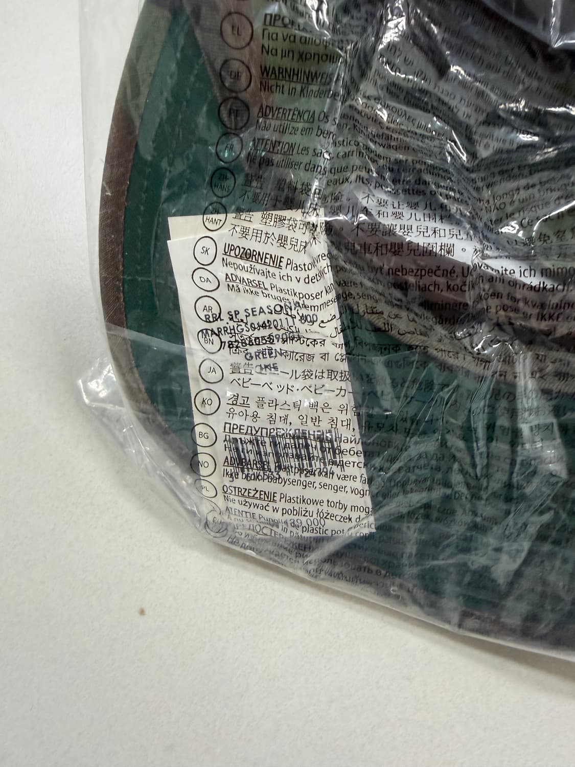 RRL 더블알엘 카모 패턴 볼캡 상품이미지2