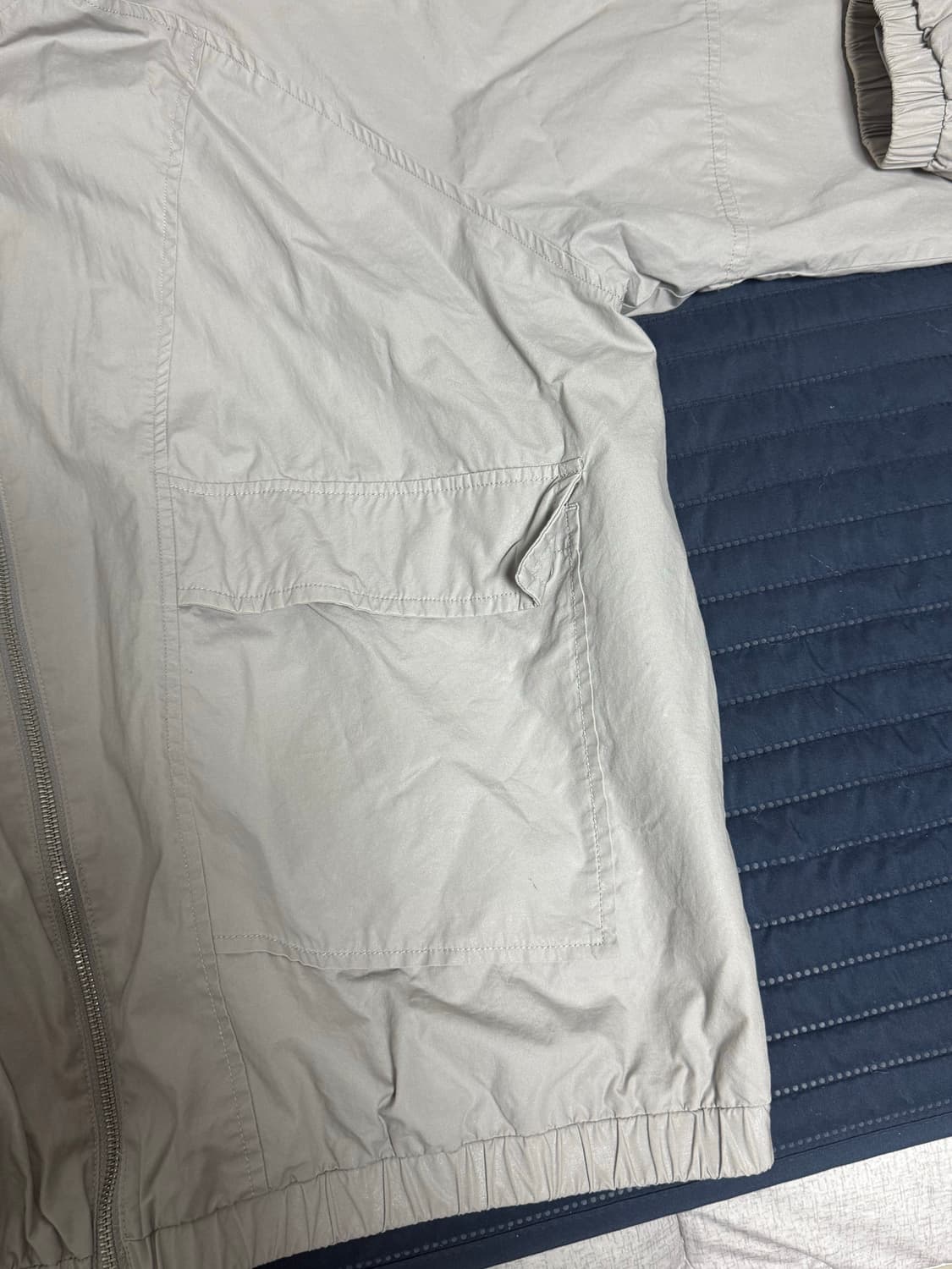 그루브라임 그레이 바람막이 상품이미지2