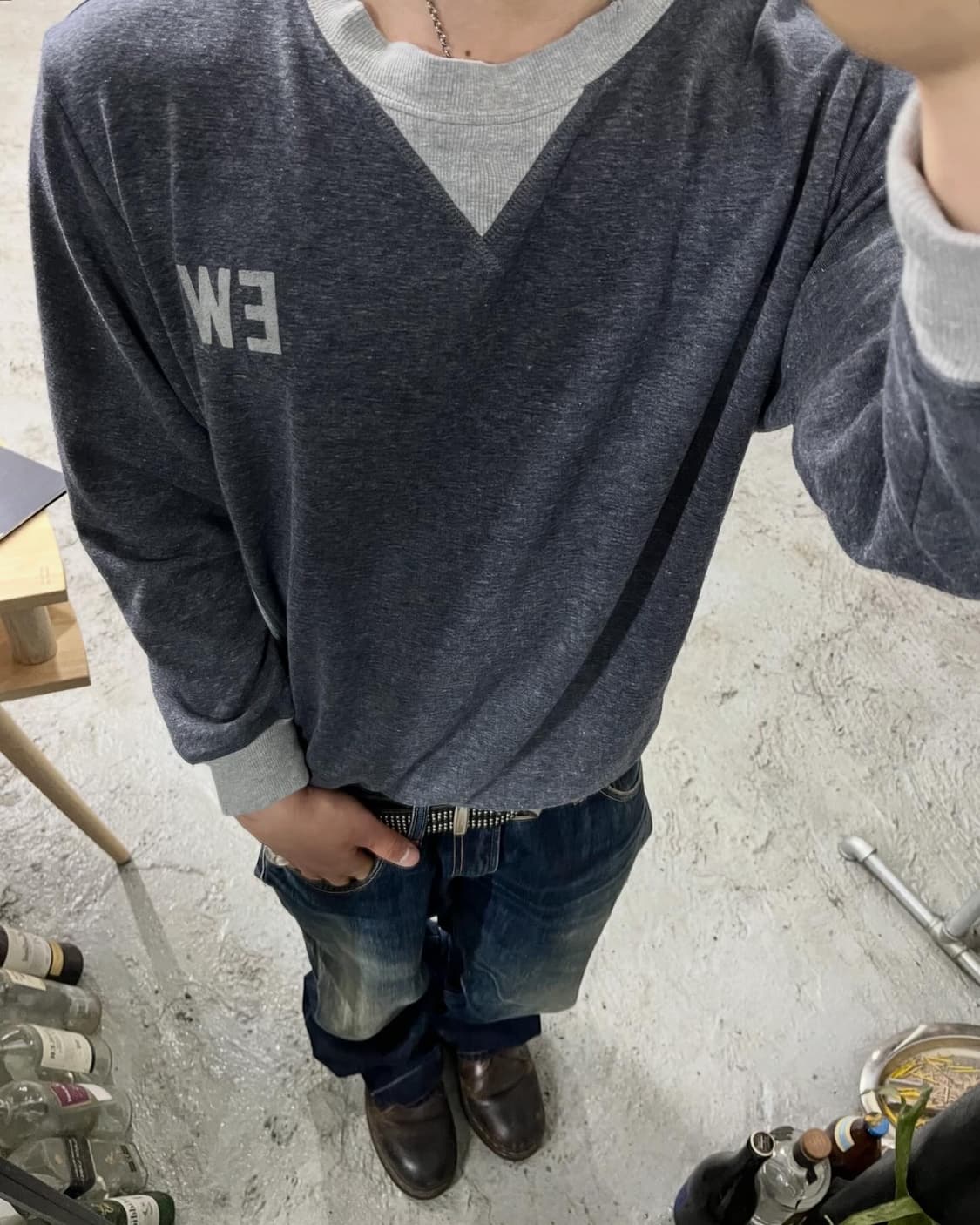 Edwin home wear sweat 상품이미지1